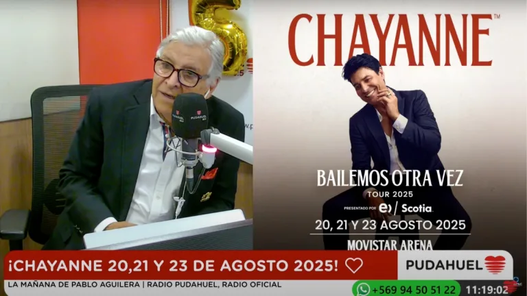 Pablo Aguilera cuenta sobre el nombre artístico de Chayanne: "Su mamá era admiradora de una serie..."