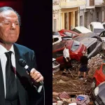 España Valencia Catastrofe Julio Iglesias