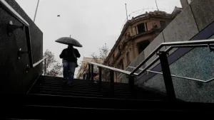 Lluvia En Santiago