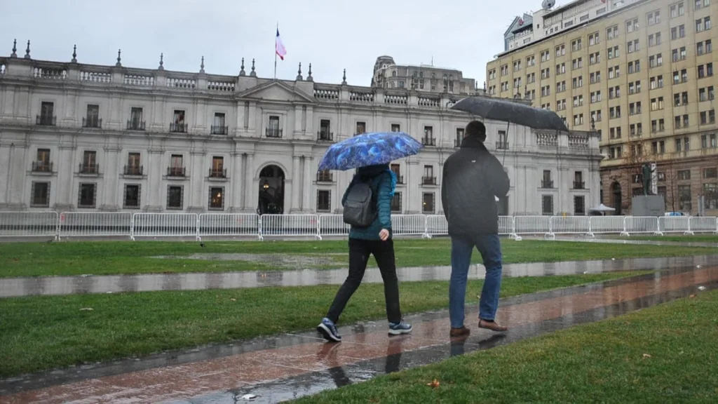 Lluvia En Santiago