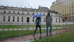 Lluvia En Santiago