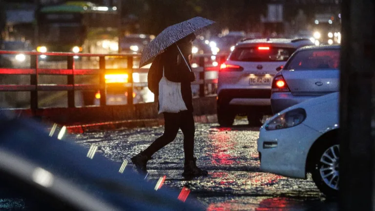 Lluvia En Santiago