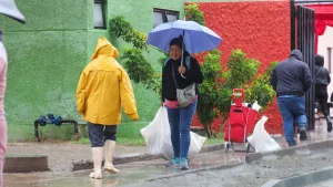 Lluvia En Santiago