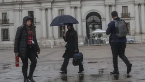 Lluvia En Santiago