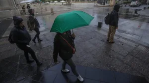 Lluvia En Santiago