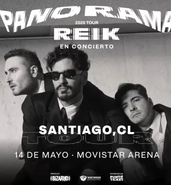 Reik En El Movistar Arena De Santiago 2025