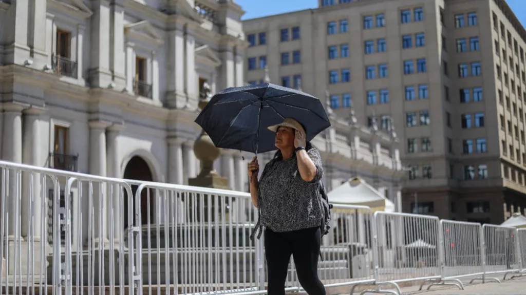 Altas Temperaturas En Santiago