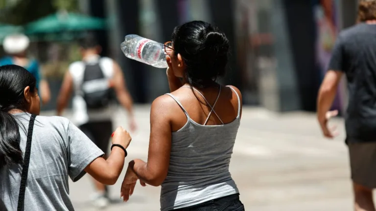 Altas Temperaturas En Santiago