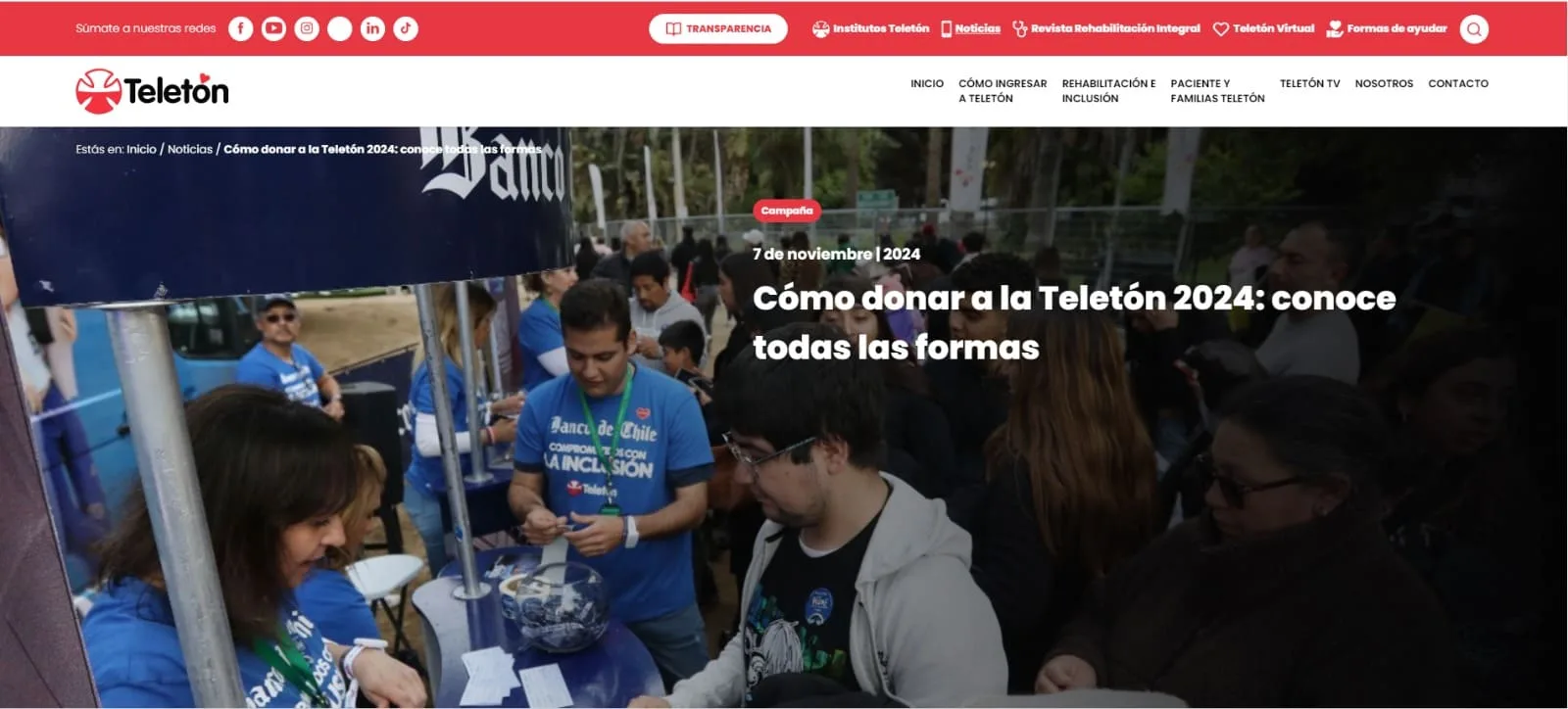 Como Donar En La Teletón 2024