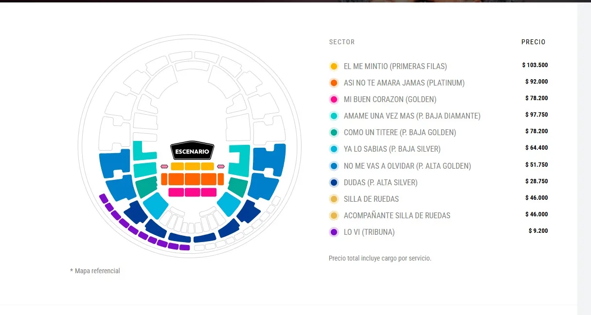 Entradas Para Amanda Miguel En Chile