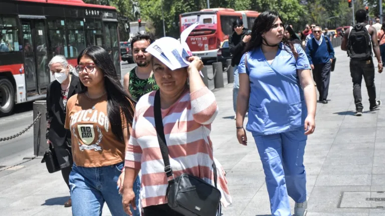 Altas Temperaturas En Santiago