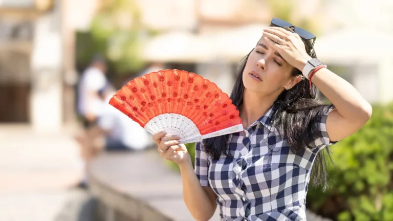 Altas temperaturas en Santiago