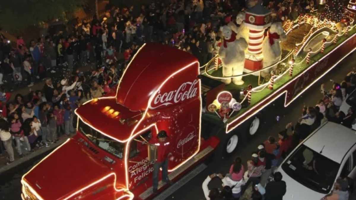 Caravana navideña CocaCola 2024 Revisa AQUÍ cuándo y a qué hora