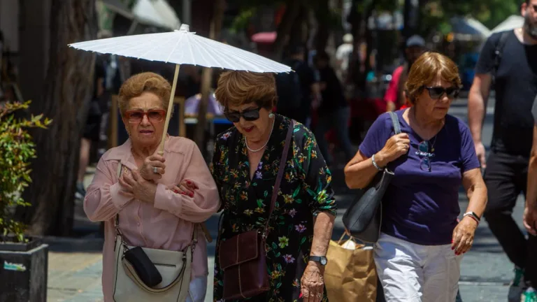 Ola De Calor En Santiago