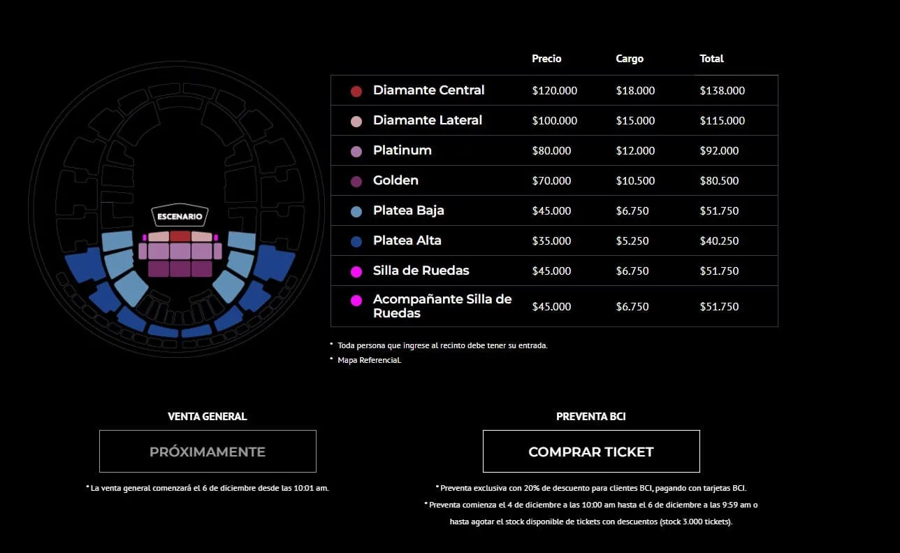 Venta De Entradas Para Alexandre Pires